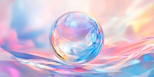 梦幻炫彩水晶球