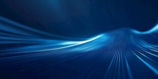 蓝色科技动感光线背景图