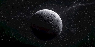 太空中的神秘月球星球