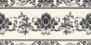 欧式复古花纹装饰图案