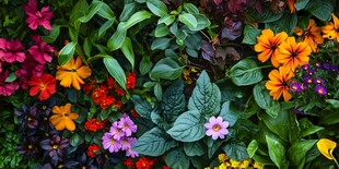 缤纷花卉绿植美丽景致