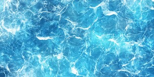 蓝色水波纹理背景图