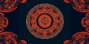 中式传统纹样装饰图案