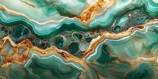 梦幻绿玛瑙纹理图案