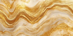 金色大理石纹理艺术图案