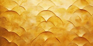 金色鳞片纹理背景图案