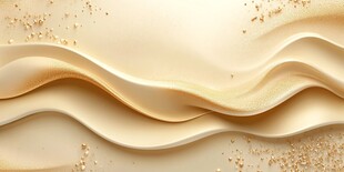 金色波浪纹理背景素材