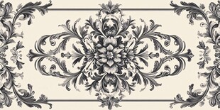 欧式古典花纹装饰图案