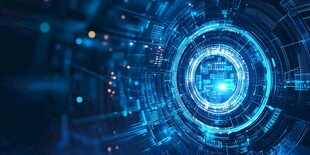 科技感十足的未来数字界面