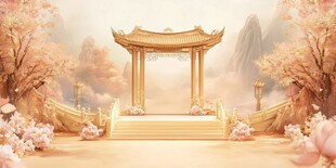 古风中式浪漫婚礼场景
