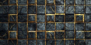 黑金方格纹理背景图案