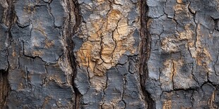 树皮纹理特写