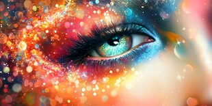 梦幻眼妆 璀璨魅力瞬间