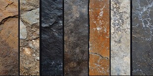 多样岩石纹理素材集合