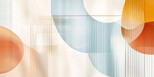 几何抽象多彩背景图案