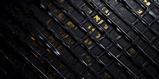 黑金网格纹理背景图案