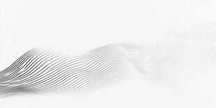 简约线条波浪背景图
