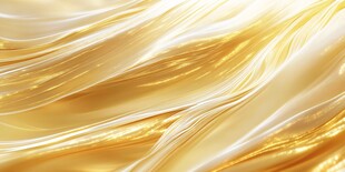金色丝滑流体纹理背景图