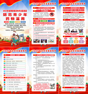 2025全民禁毒宣传月海报