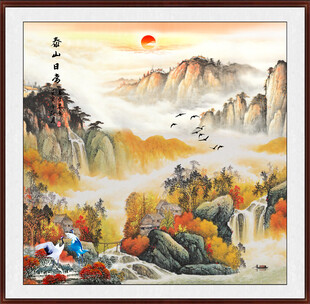 国画山水国画