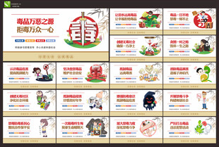 禁毒展板