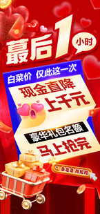 最后1天促销狂欢开启