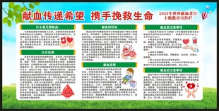 世界献血者日宣传栏