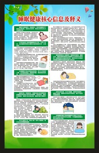 世界睡眠日海报