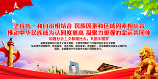 坚持统一和自治相结合民族因素和
