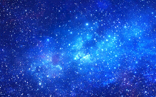 蓝色星空宇宙星空图