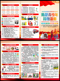 2025年全民禁毒宣传月宣传单