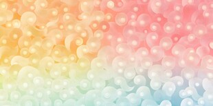 梦幻渐变泡泡背景图