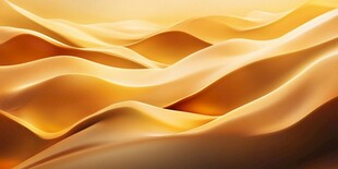 金色绸缎般的流动纹理