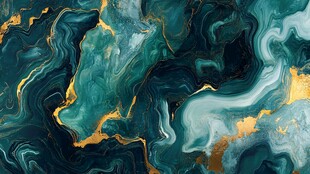 青金交融流体艺术纹理图
