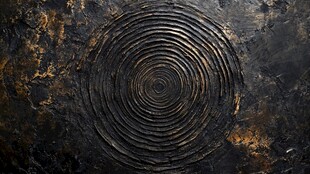 金属质感旋涡纹理背景图