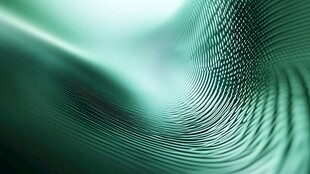 绿色科技感线条抽象背景图