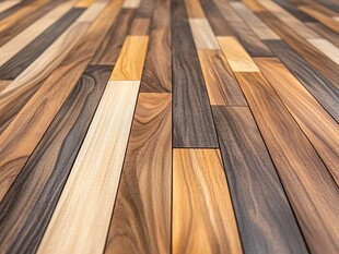 多彩拼接木地板精美纹理