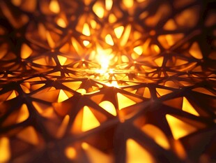 梦幻几何光影艺术效果