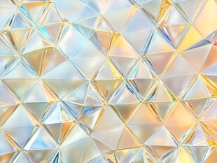 幻彩几何晶体纹理背景