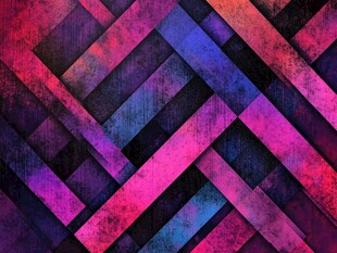 炫彩交错几何图案背景