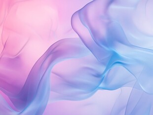 梦幻渐变飘带背景图