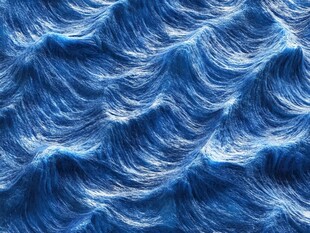 蓝色海浪纹理背景图案