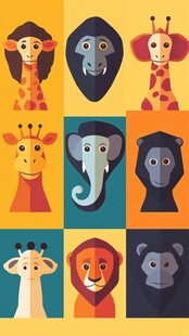 可爱动物头像集合