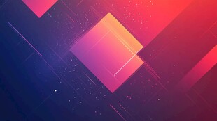 绚丽几何渐变抽象背景图