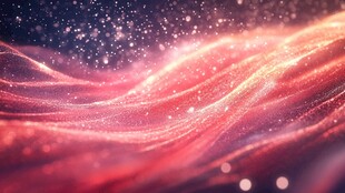 梦幻流光粒子动感背景图