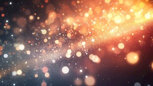 梦幻炫彩光斑背景图