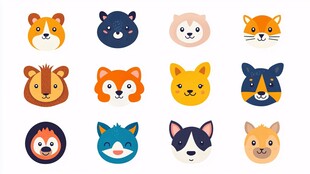 可爱动物头像集合