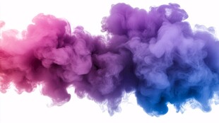 梦幻彩色烟雾特效画面