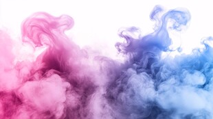 梦幻彩色烟雾弥漫画面