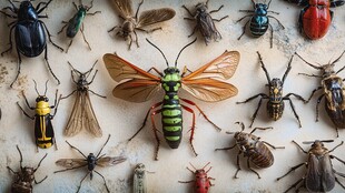 多样昆虫展示